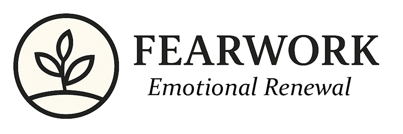 FearWork logo symbolizing freedom and healing through facing fear